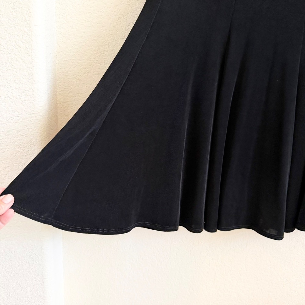 Chico's Black Midi Skirt - Picture 2 of 8